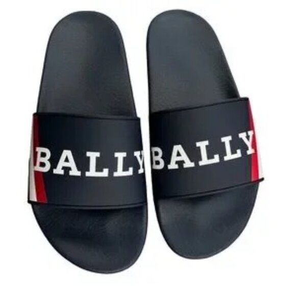 NEW BALLY SIMON O. LOGO SLIDES UNISEX main image 4